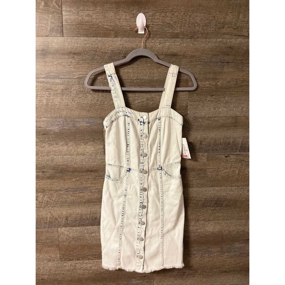 Acid Wash Denim Dress ✨